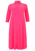 Dress-blouse long DOLCE - pink - #5