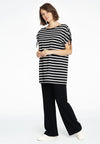 Tunic shoulder strings BRETON - black 