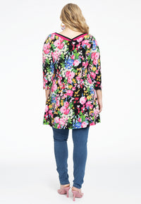 Tunic wide bottom DIANA - black - #3
