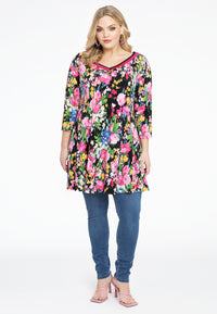 Tunic wide bottom DIANA - black - #2