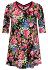 Tunic wide bottom DIANA - black - #4
