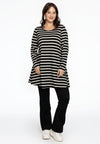 Tunic wide bottom BRETON - black 