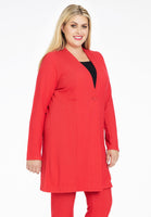 Blazer long DIAGONAL - red  - #1