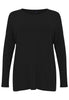 Pull square cashmere - black  - #3