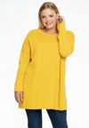 Pull square cashmere - yellow