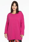 Pull square cashmere - pink