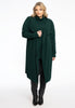 Cardigan drape neck cashmere - dark green - #5