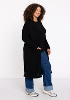 Cardigan long Woolmix - black  - #4