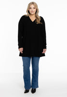 Pullover V-neck - black  - #2