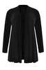 Cardigan short pleated DOLCE - black  - #4