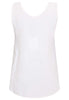 Singlet flare LINEN - white  - #5