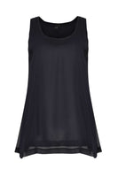 Singlet flare uni VOILE - blue - #4