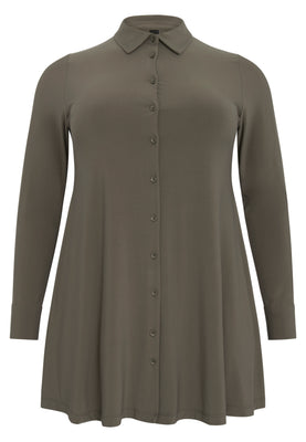 Blouse A-line DOLCE - light green - #4