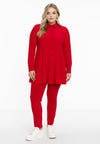 Blouse a-ligne dolce - Rouge