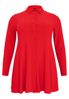 Blouse A-line DOLCE - red  - #4