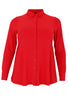 Blouse short A-line DOLCE - red  - #3