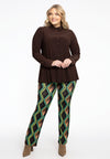 Chemisier court a-ligne dolce - marron