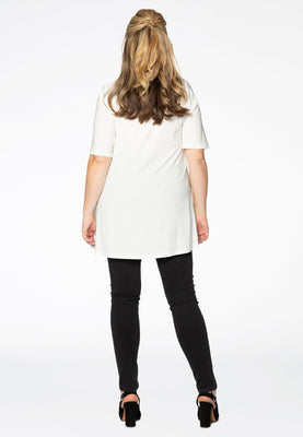 Tunic flare DOLCE - white  - #3