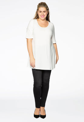 Tunic flare DOLCE - white  - #2