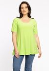 T-shirt coupe évasée dolce - bright green