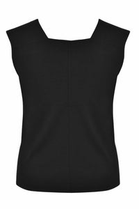 Singlet wide straps VISCOSE - black - #2