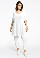 Tunic wide bottom DOLCE - white  - #2