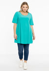 Tunic wide bottom DOLCE - turquoise