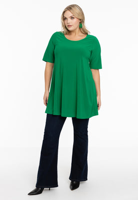 Tunic wide bottom DOLCE - green  - #2