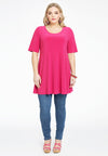 Tunic wide bot short sl. dolce - rose
