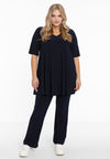 Tunique swing manche courte dolce - bleu