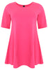 Tunic wide bottom COTTON - pink - #4