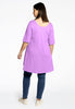 Tunic wide bottom COTTON - light purple - #3