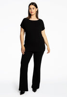 T-Shirt wide DIAGONAL - black  - #2