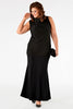 Top waterfall neck DOLCE - black - #2