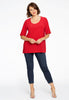 T-shirt A-line DOLCE - red - #2