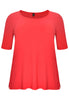 T-shirt A-line DOLCE - red  - #4