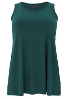 Singlet flare DOLCE - dark green - #3