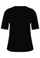 T-shirt A-line VISCOSE - black  - #5