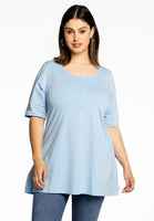 Tunic flare fit COTTON - light blue - #1