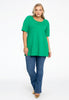 Tunic flare fit COTTON - green  - #2