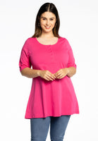 Tunic flare fit COTTON - pink - #1