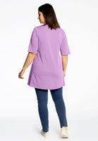 Tunic flare fit COTTON - light purple - #3