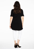 Tunic wide bottom COTTON - black - #3