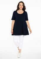 Tunic wide bottom COTTON - blue - #2