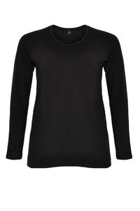 Long sleeve shirt VISCOSE - black - #2