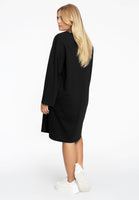 Tunic wide COTTON - black - #3