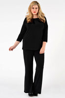 Shirt wide 3/4 sleeve DOLCE - black - #2