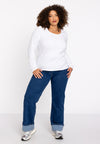Tunique tight fit cotton - Blanc