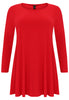 Tunic  wide bottom DOLCE - red  - #4