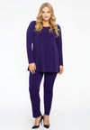 Tunic wide bottom DOLCE - purple